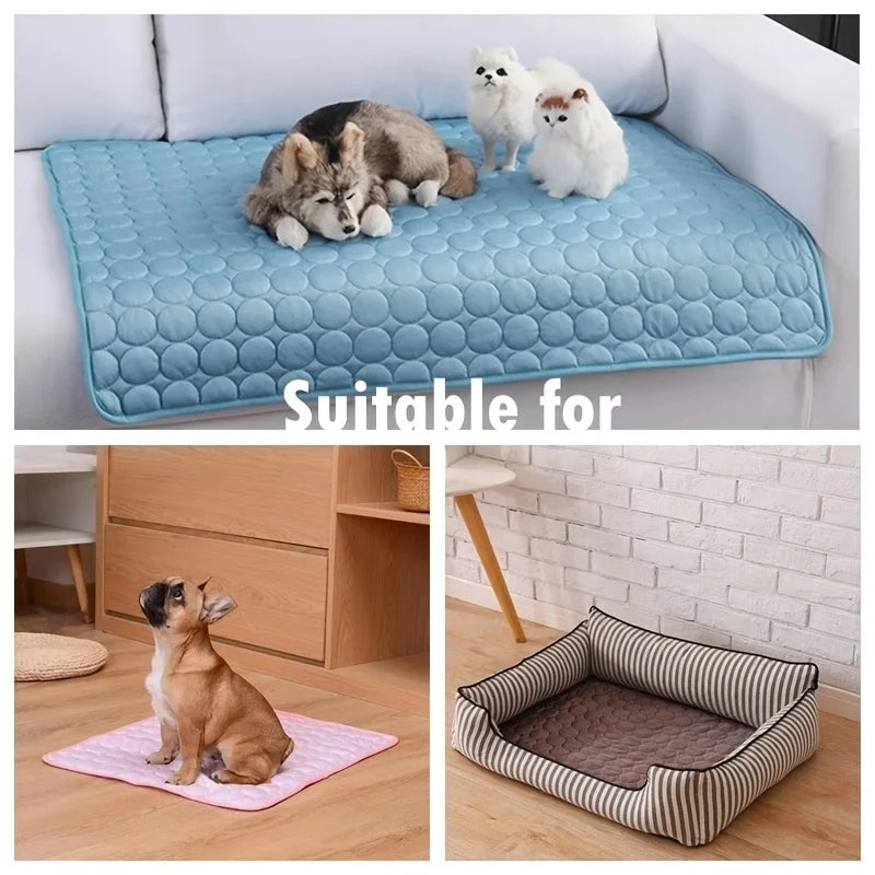 Summer Cooling Pet Mat Durable Ice Pad for Dogs
