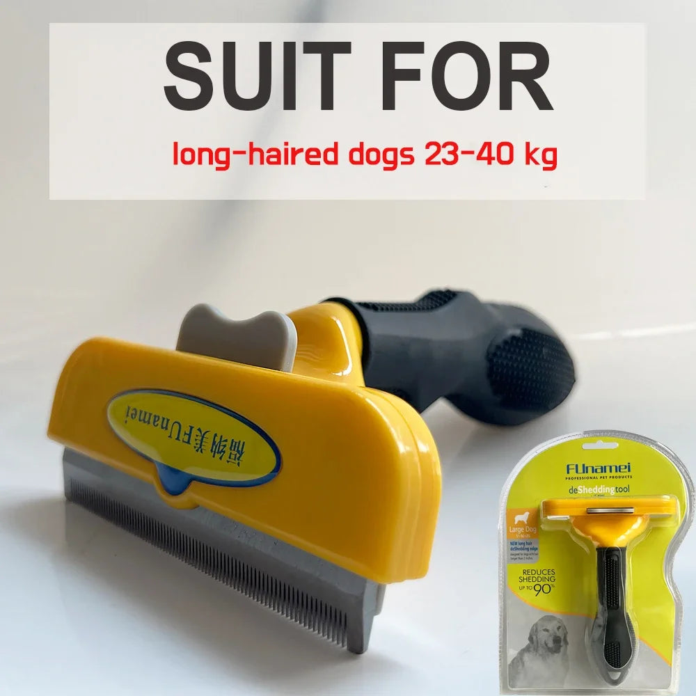 Pet Grooming Brush for Dogs and Cats Hair Removal
