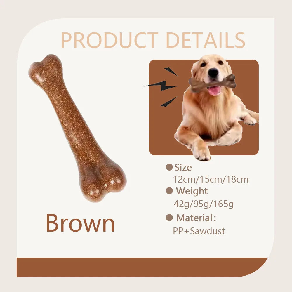 Durable Dog Bone Chew Toy for Aggressive Chewers Pets