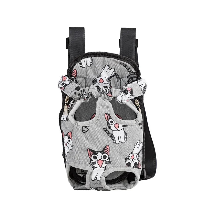 Adjustable Pet Carrier Backpack for Travel Camping and Hiking