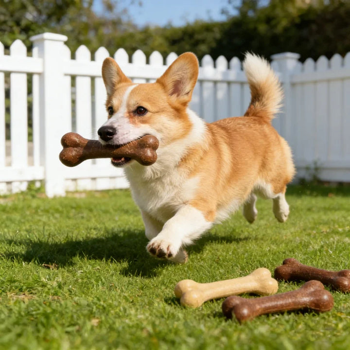 Durable Dog Bone Chew Toy for Aggressive Chewers Pets