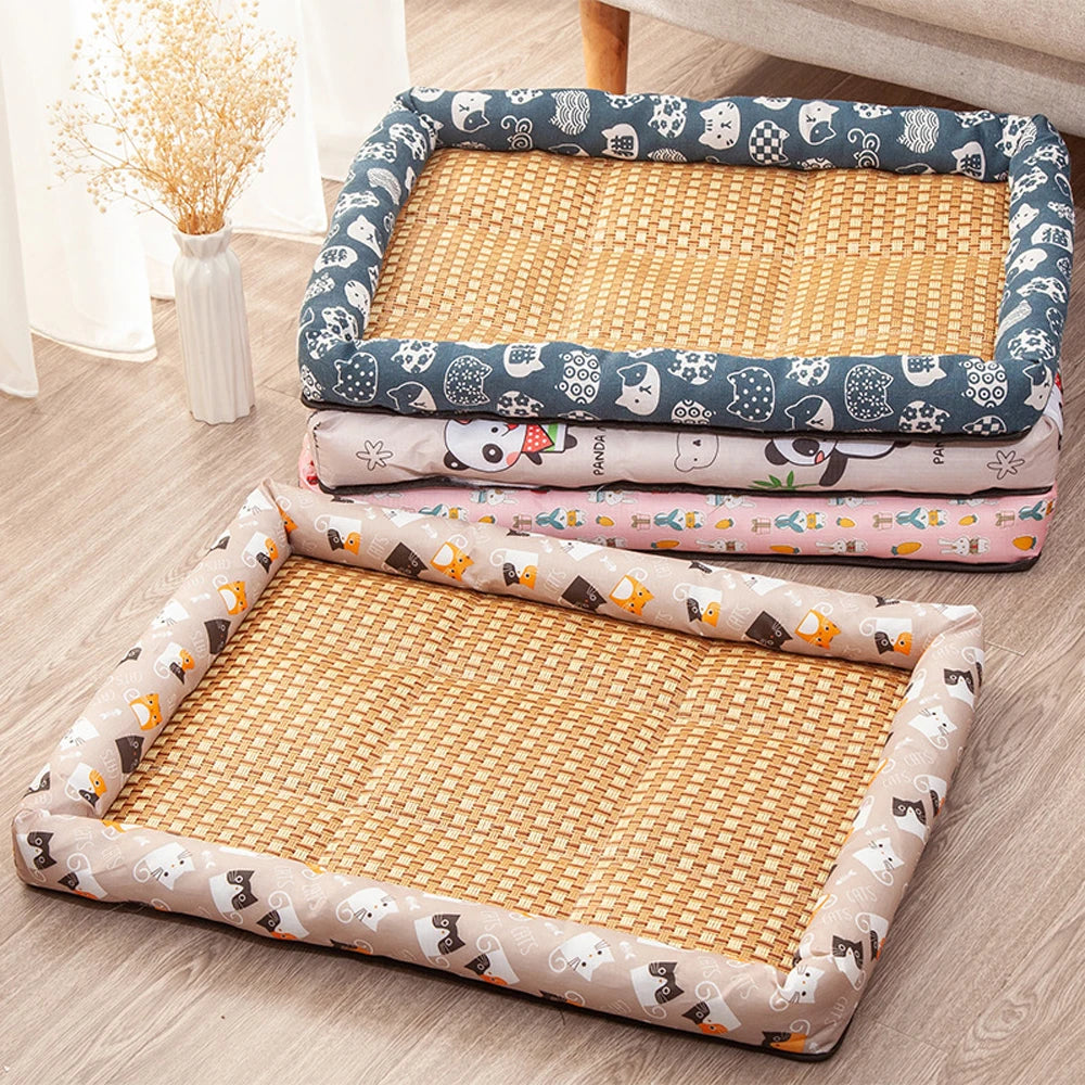 Breathable Summer Cooling Pet Mat for Dogs and Cats