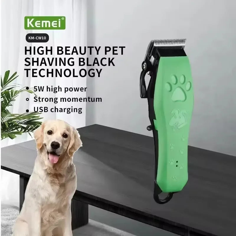 Rechargeable Pet Hair Clipper Professional Grooming Trimmer for Dogs