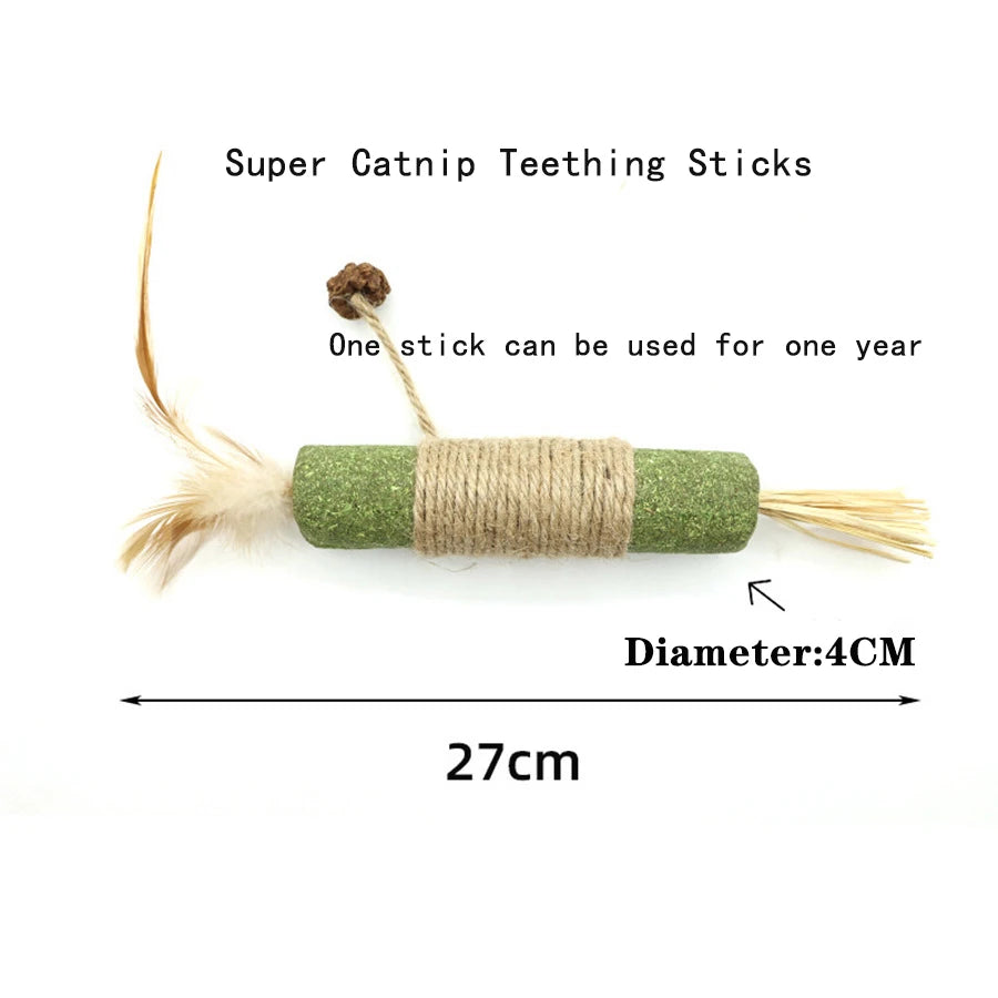 Smart Interactive Cat Ball Toy with Catnip and Sounds