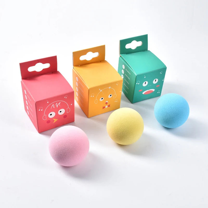 Smart Interactive Cat Ball Toy with Catnip and Sounds