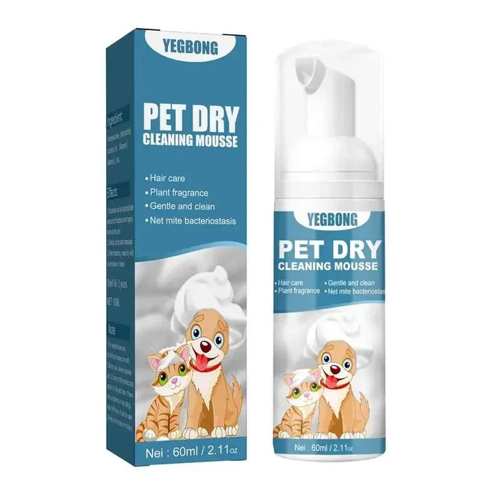 Waterless Pet Shampoo Mousse for Dogs and Cats Cleaning