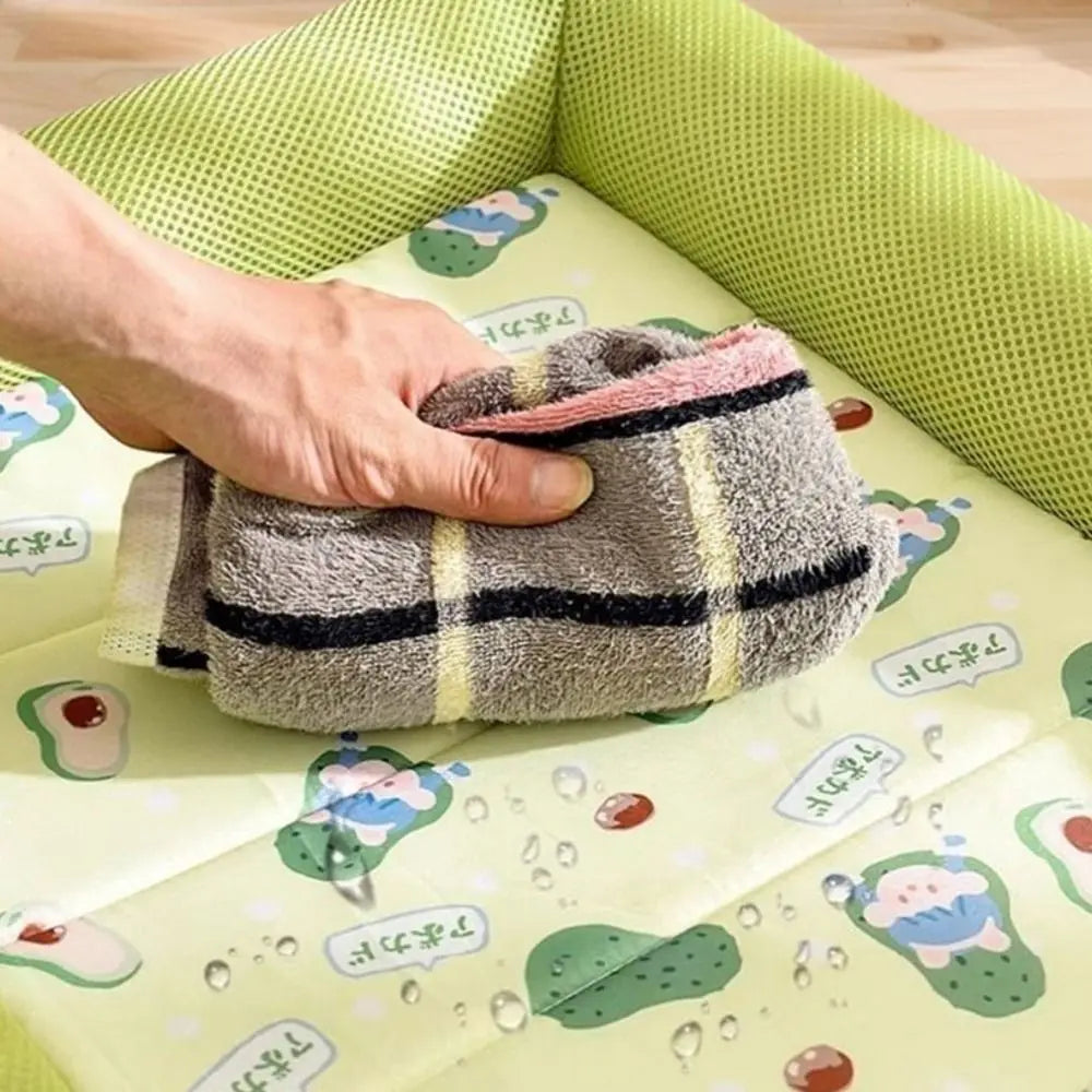 Breathable Cooling Pet Bed Soft Sleeping Mat for Dogs