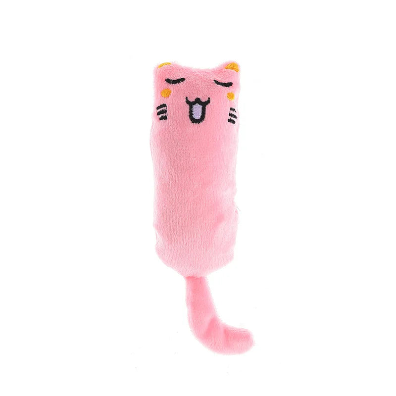 Cute Interactive Catnip Toy for Chewing and Playtime Fun