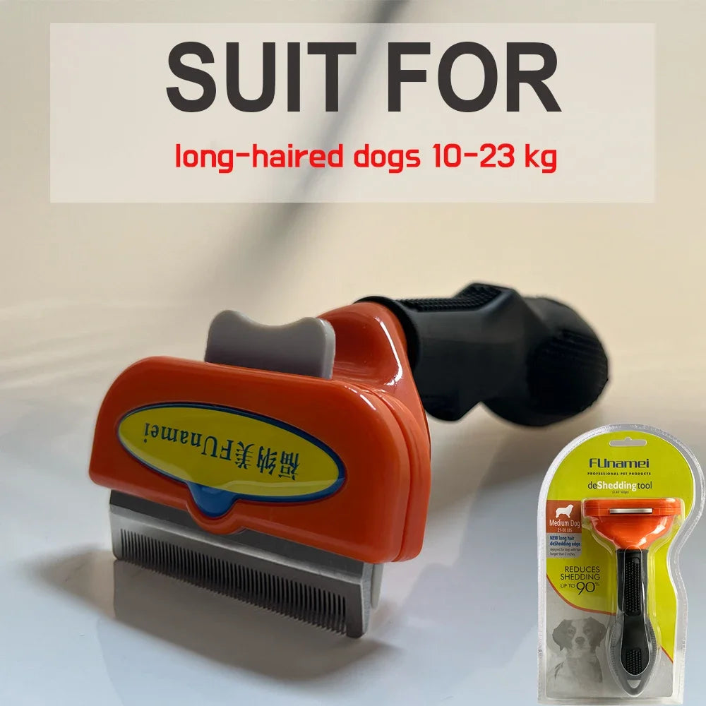 Pet Grooming Brush for Dogs and Cats Hair Removal