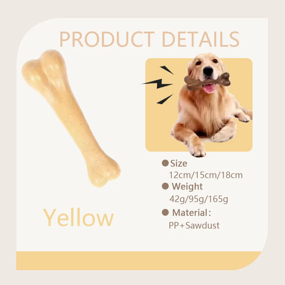 Durable Dog Bone Chew Toy for Aggressive Chewers Pets