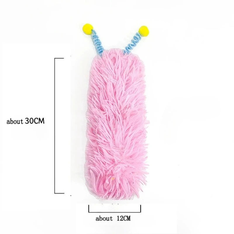 Soft Plush Cat Pillow Toy for Chewing and Play