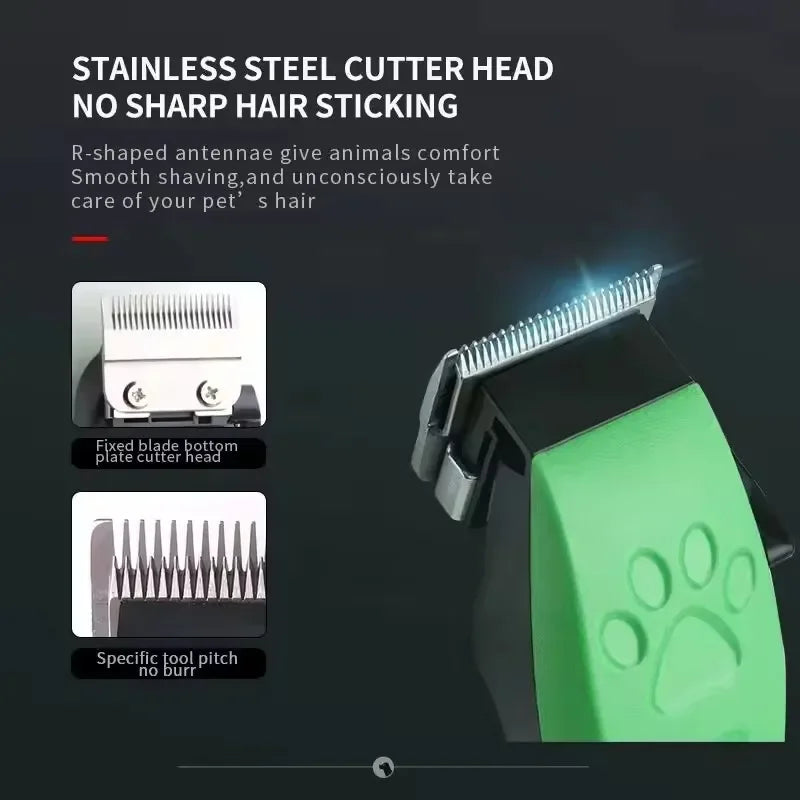 Rechargeable Pet Hair Clipper Professional Grooming Trimmer for Dogs