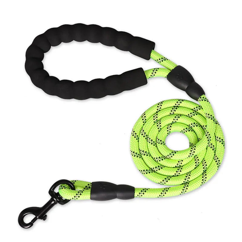 Reflective Heavy-Duty Dog Leash for Small and Large Dogs