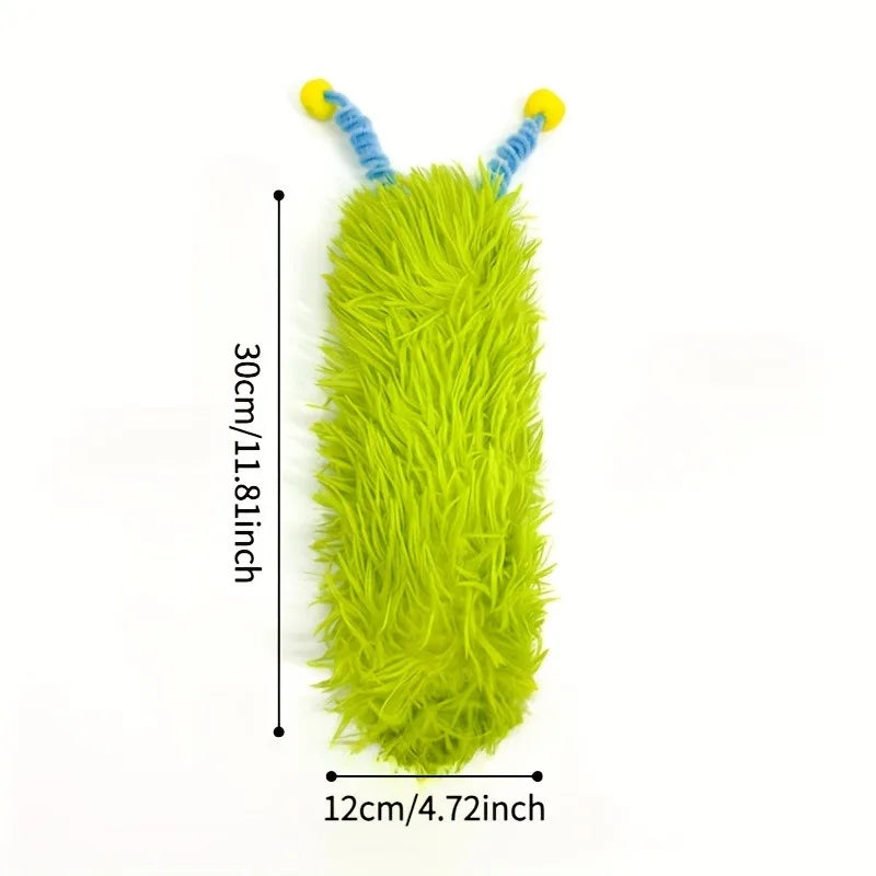 Soft Plush Cat Pillow Toy for Chewing and Play