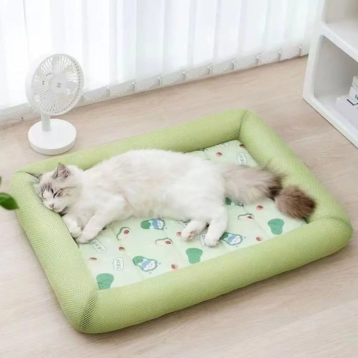 Breathable Cooling Pet Bed Soft Sleeping Mat for Dogs