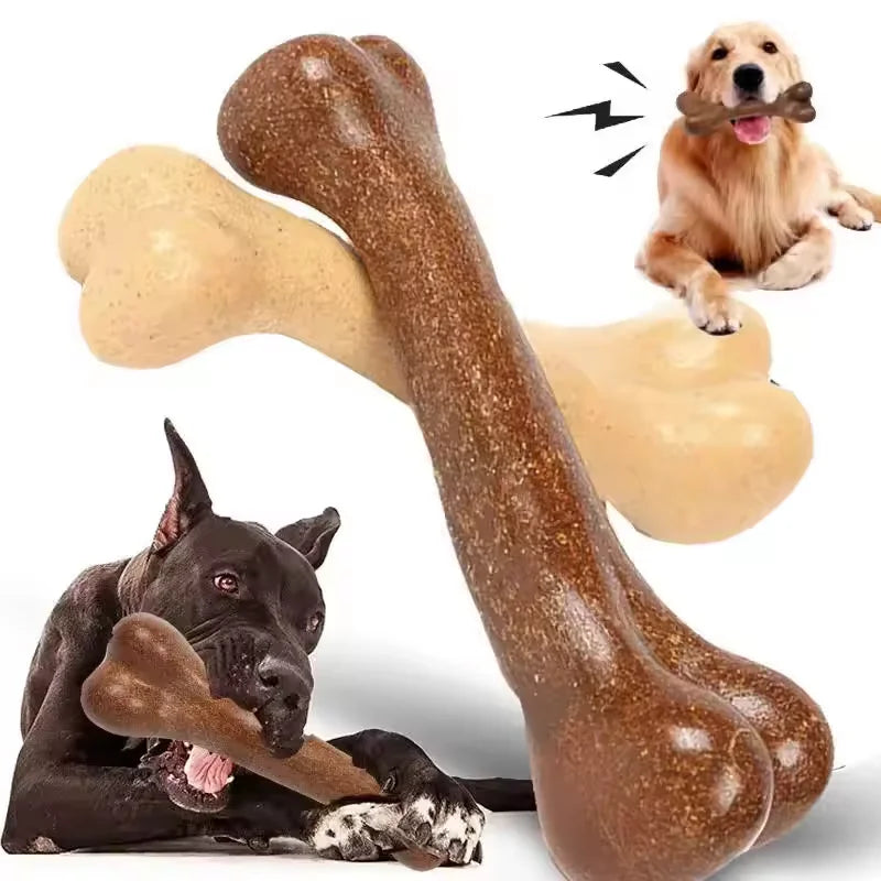 Durable Dog Bone Chew Toy for Aggressive Chewers Pets