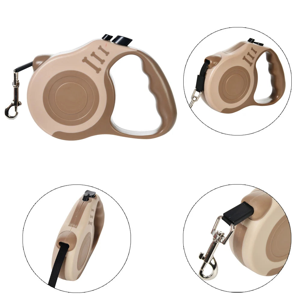 Retractable Dog Leash for Walking Hiking Small Large Dogs