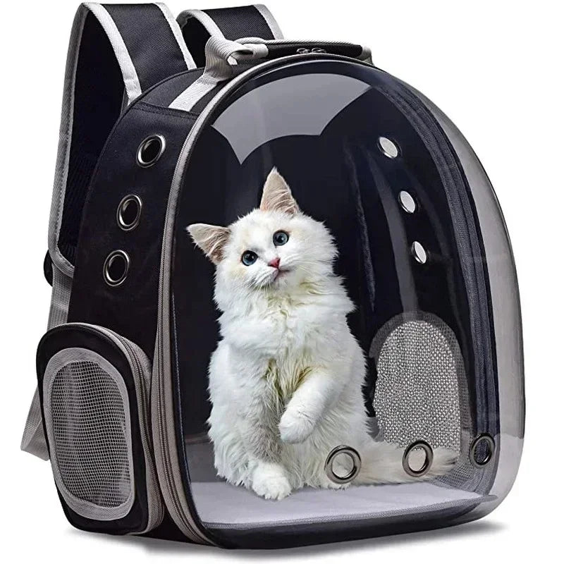 Transparent Bubble Pet Carrier Backpack for Cats and Puppies
