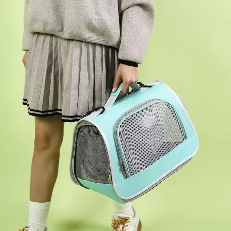 Breathable Portable Pet Shoulder Carrier Bag for Travel Outings