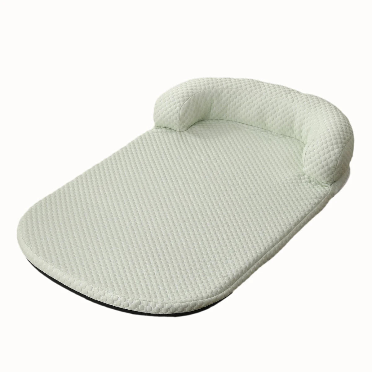 Breathable Cooling Dog Bed with Pillow Summer Pet Cushion