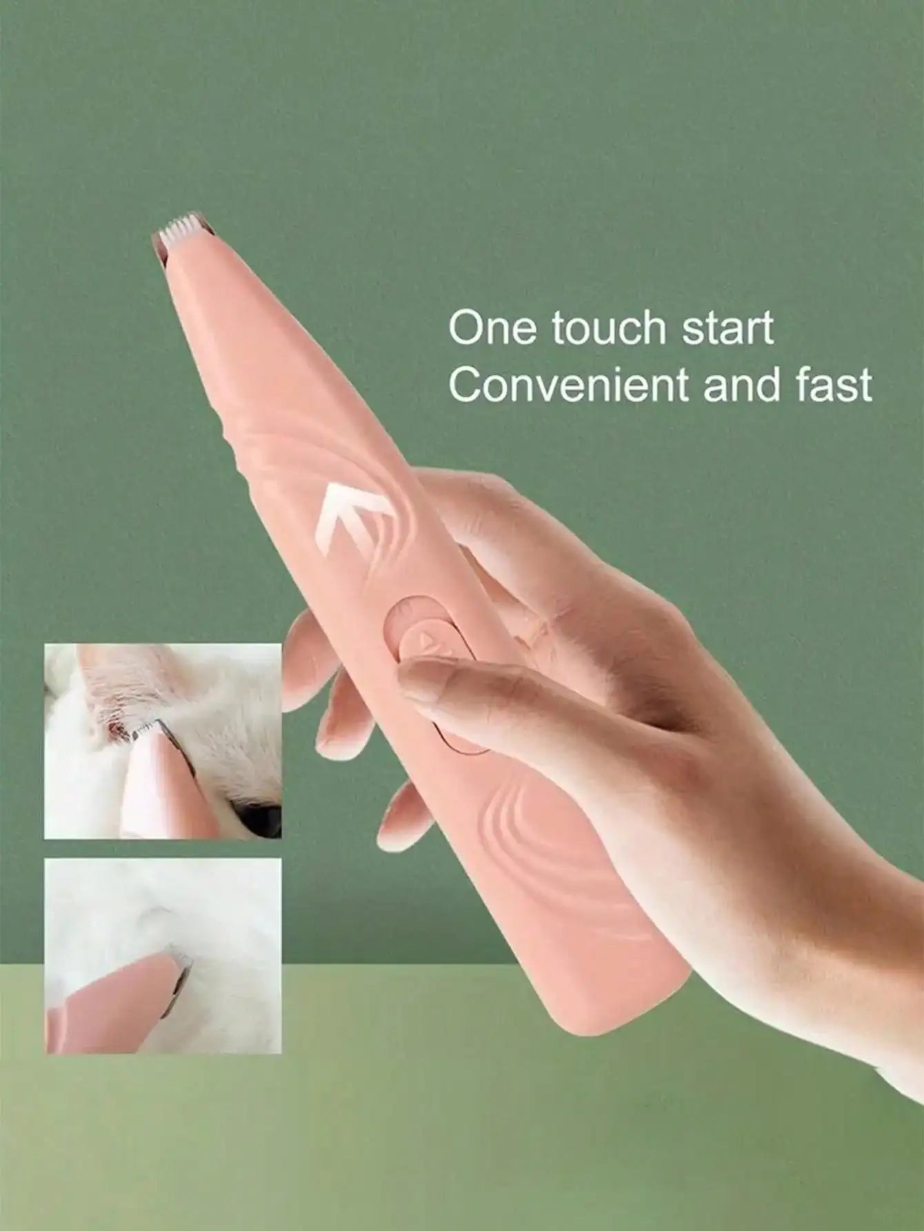 Pet Hair Trimmer for Paw Face and Hygiene Grooming