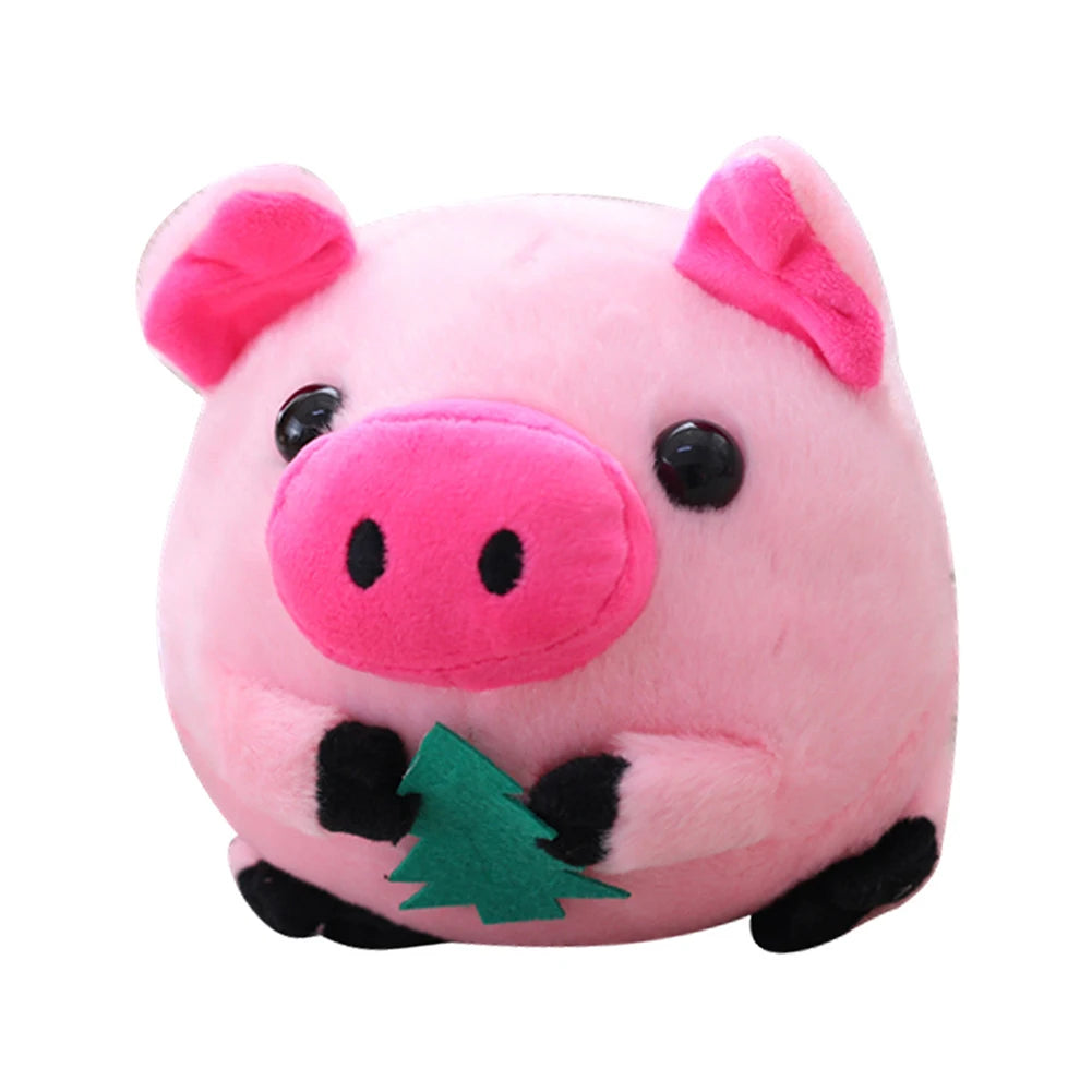 Automatic Bouncing Plush Dog Toy Interactive Squeaky Self-Moving Fun