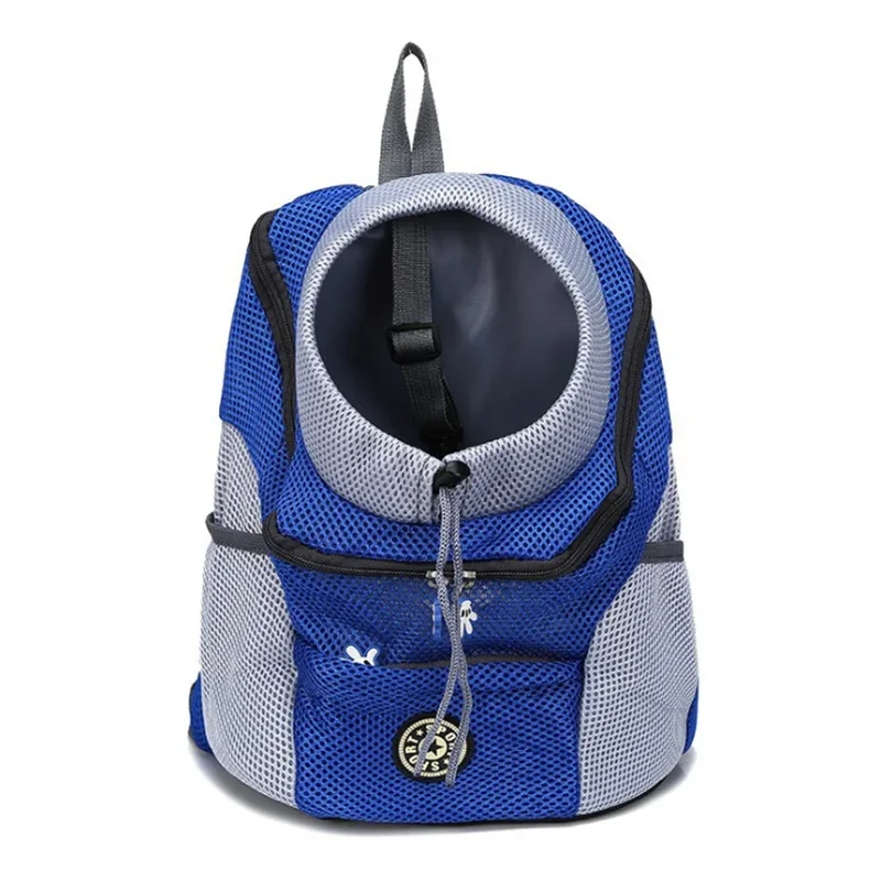 Portable Mesh Pet Carrier Backpack for Outdoor Travel Adventures