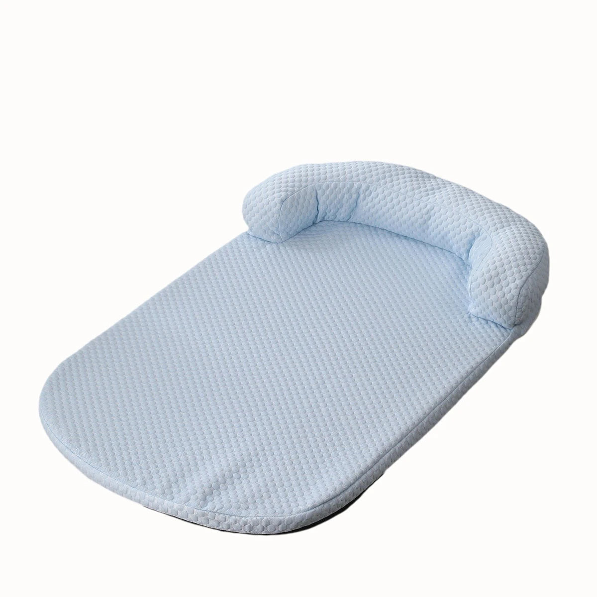 Breathable Cooling Dog Bed with Pillow Summer Pet Cushion