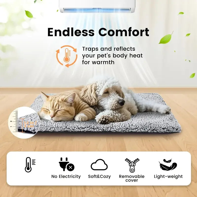 Winter Self-Heating Pet Pad for Dogs and Cats Comfort