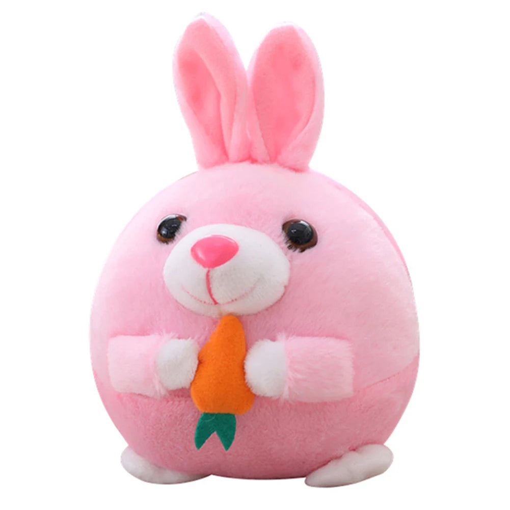 Automatic Bouncing Plush Dog Toy Interactive Squeaky Self-Moving Fun