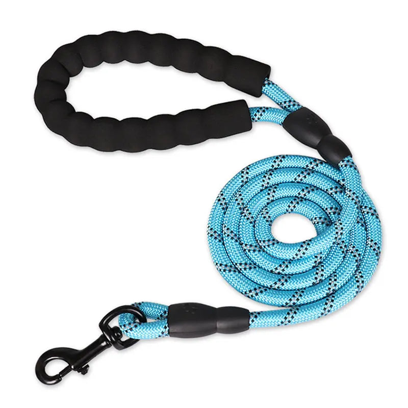 Reflective Heavy-Duty Dog Leash for Small and Large Dogs