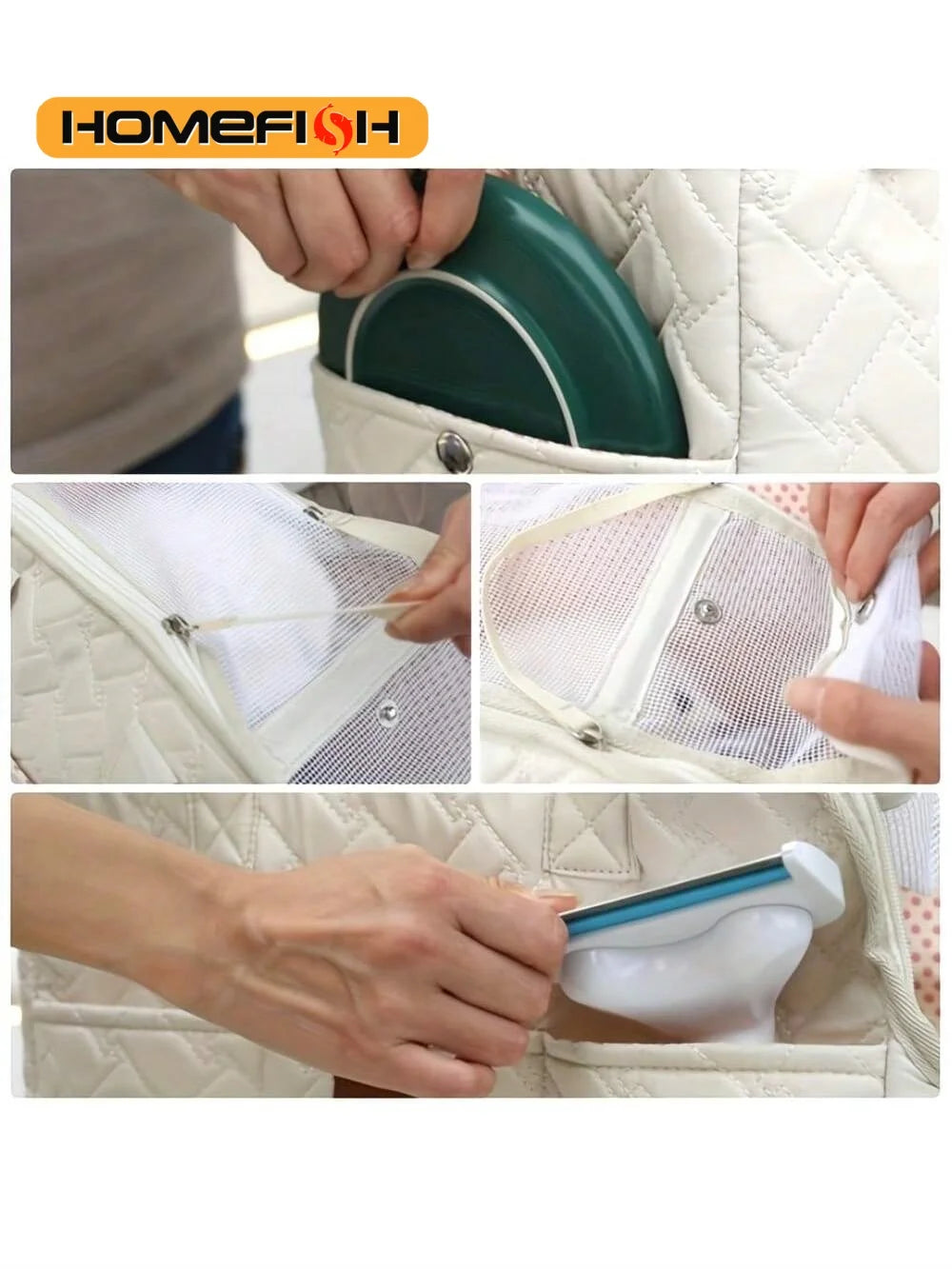 Breathable Portable Pet Carrier Tote Bag for Dogs Cats