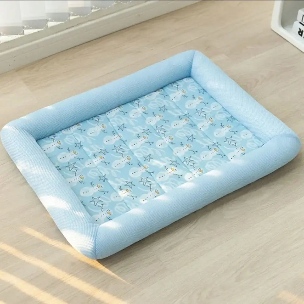 Breathable Cooling Pet Bed Soft Sleeping Mat for Dogs