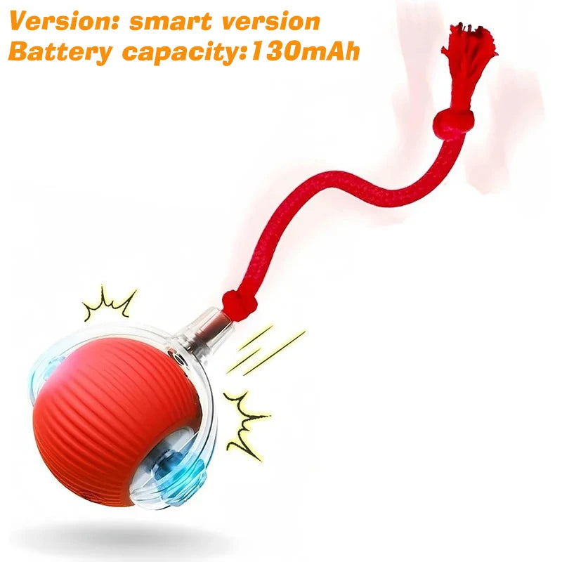 Smart Automatic Rolling Dog Ball Rechargeable Interactive Puppy Toy