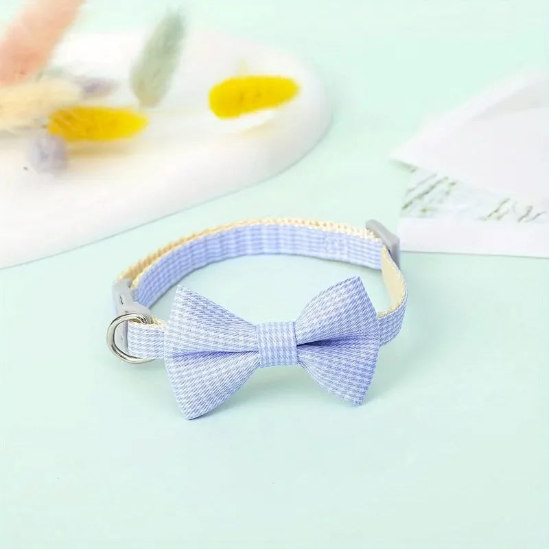 Cute Bow Tie Pet Collar Adjustable for Dogs and Cats