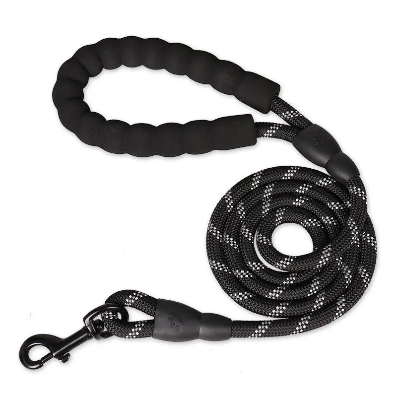 Reflective Heavy-Duty Dog Leash for Small and Large Dogs