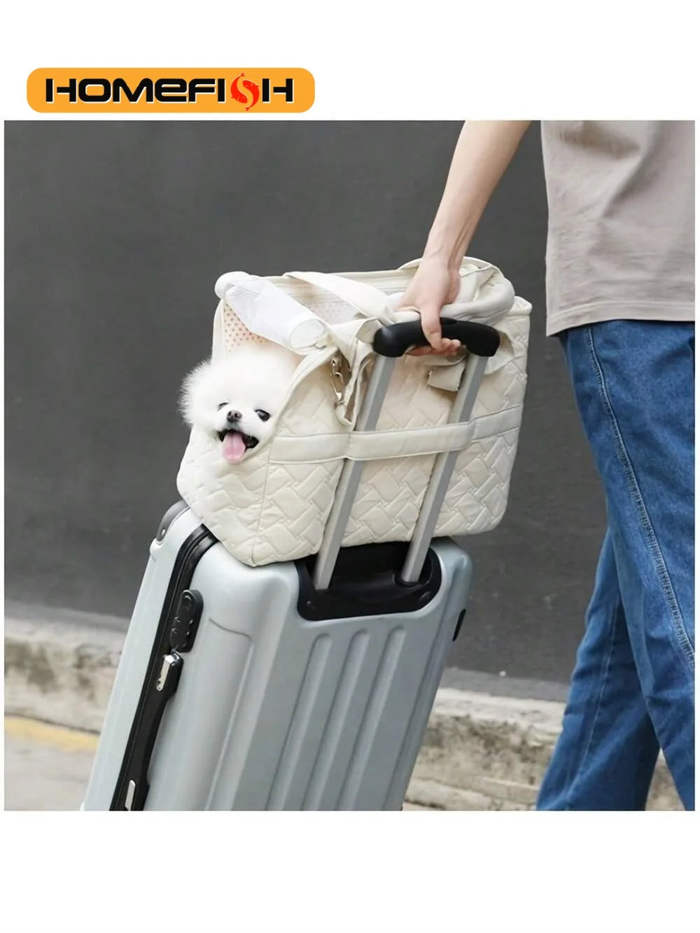 Breathable Portable Pet Carrier Tote Bag for Dogs Cats