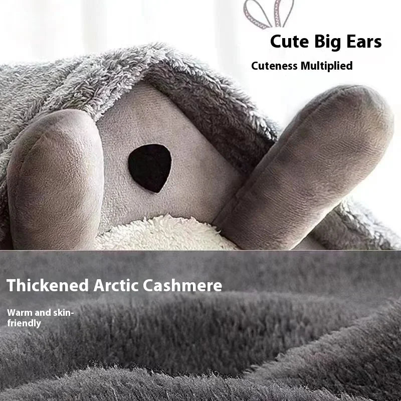 Cozy Pet Cave Bed Warm Indoor Cat Dog Nest
