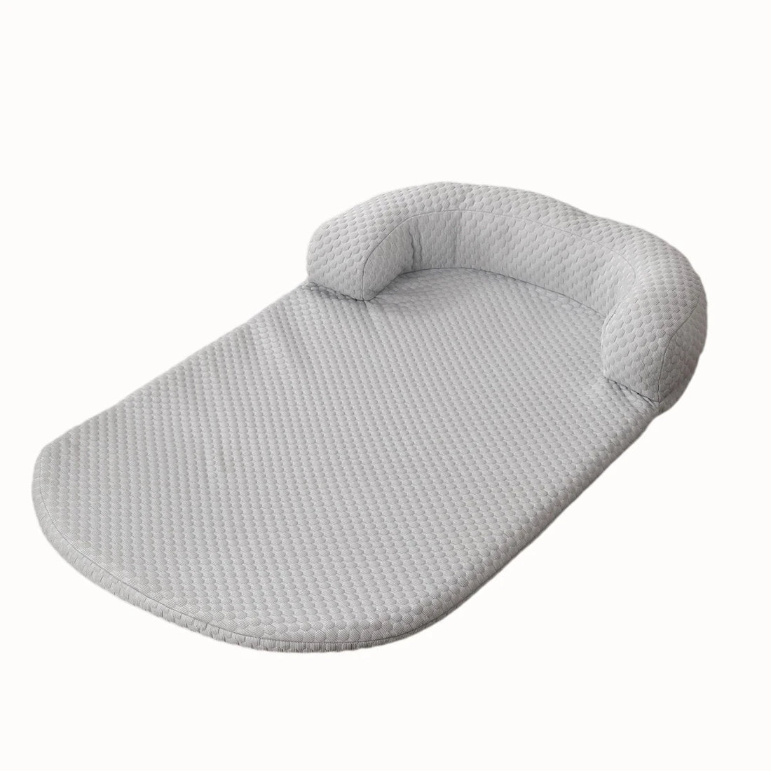 Breathable Cooling Dog Bed with Pillow Summer Pet Cushion