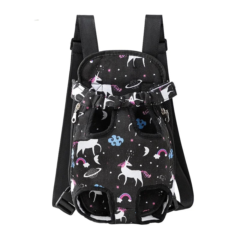Adjustable Pet Carrier Backpack for Travel Camping and Hiking