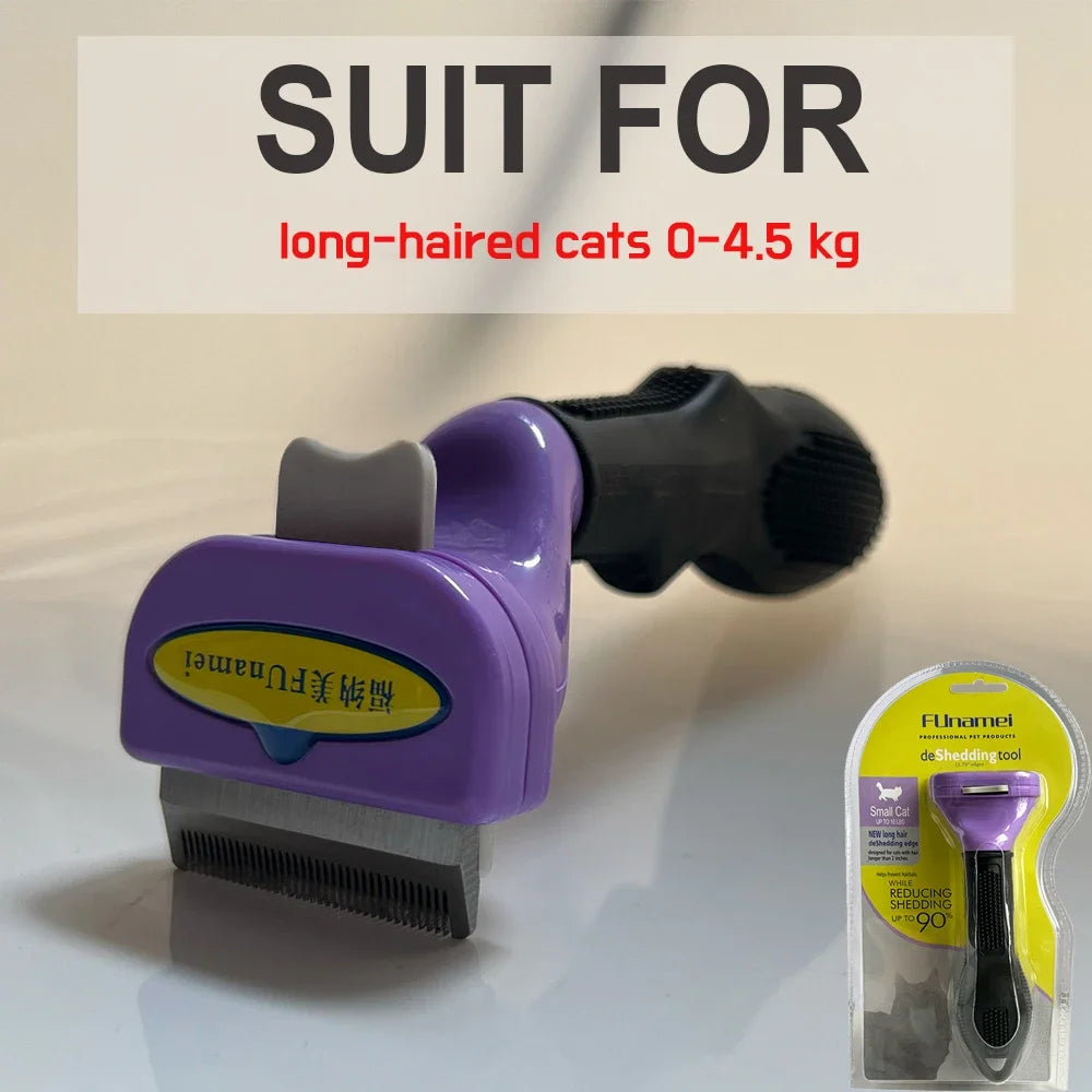 Pet Grooming Brush for Dogs and Cats Hair Removal