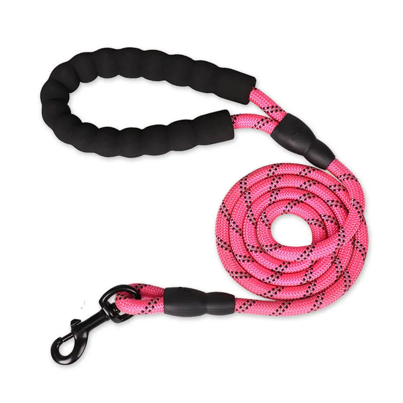 Reflective Heavy-Duty Dog Leash for Small and Large Dogs