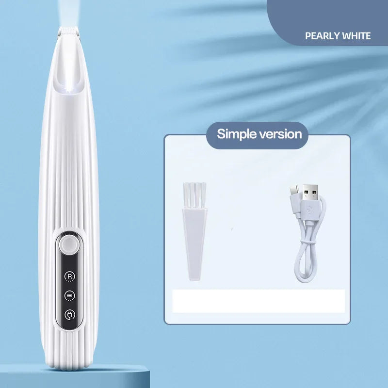 Waterproof Dog Paw Trimmer with LED Light and Display