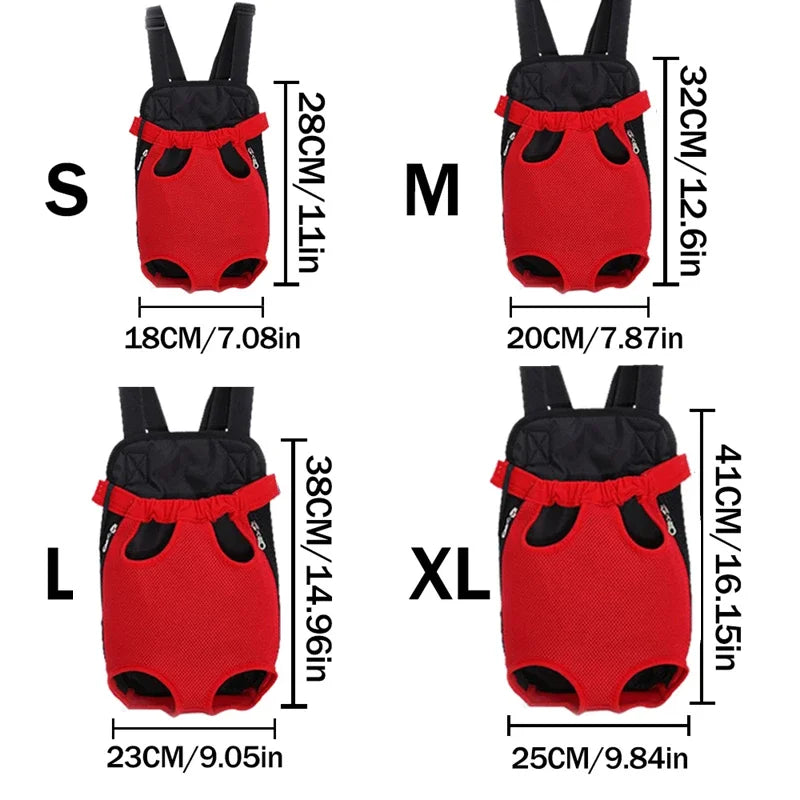 Adjustable Pet Carrier Backpack for Travel Camping and Hiking