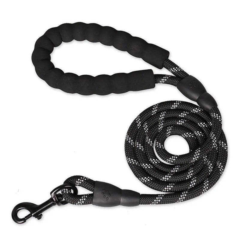 Reflective Heavy-Duty Dog Leash for Small and Large Dogs