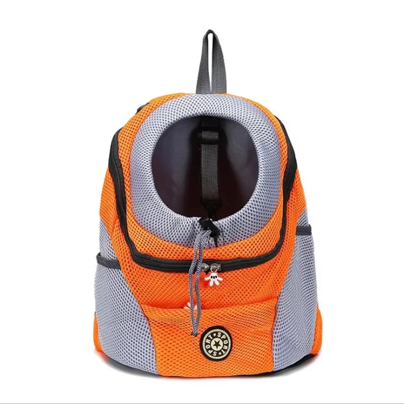 Portable Mesh Pet Carrier Backpack for Outdoor Travel Adventures