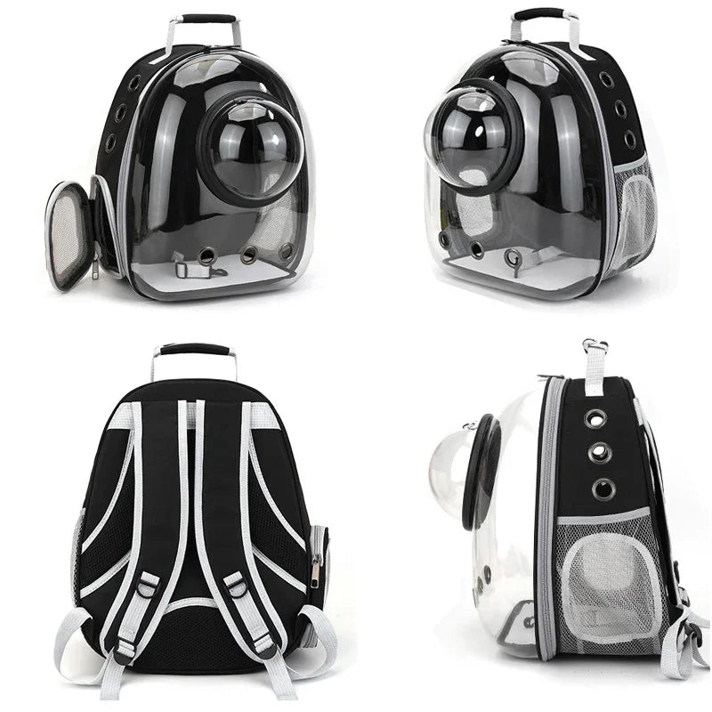 Transparent Bubble Pet Carrier Backpack for Cats and Puppies