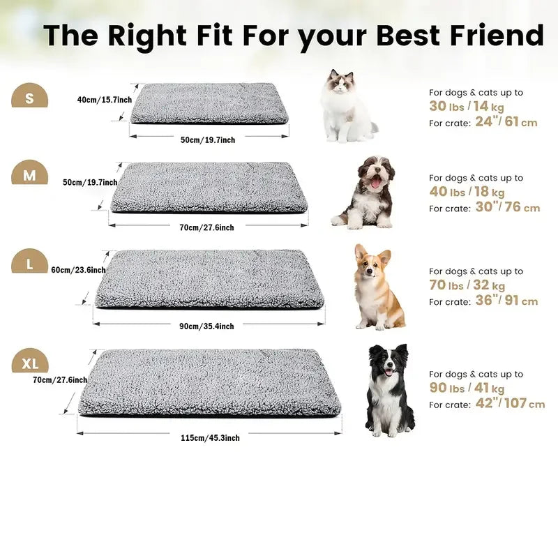 Winter Self-Heating Pet Pad for Dogs and Cats Comfort