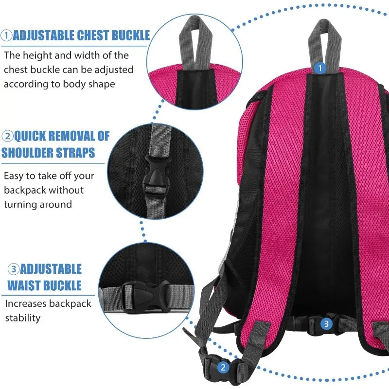 Portable Mesh Pet Carrier Backpack for Outdoor Travel Adventures