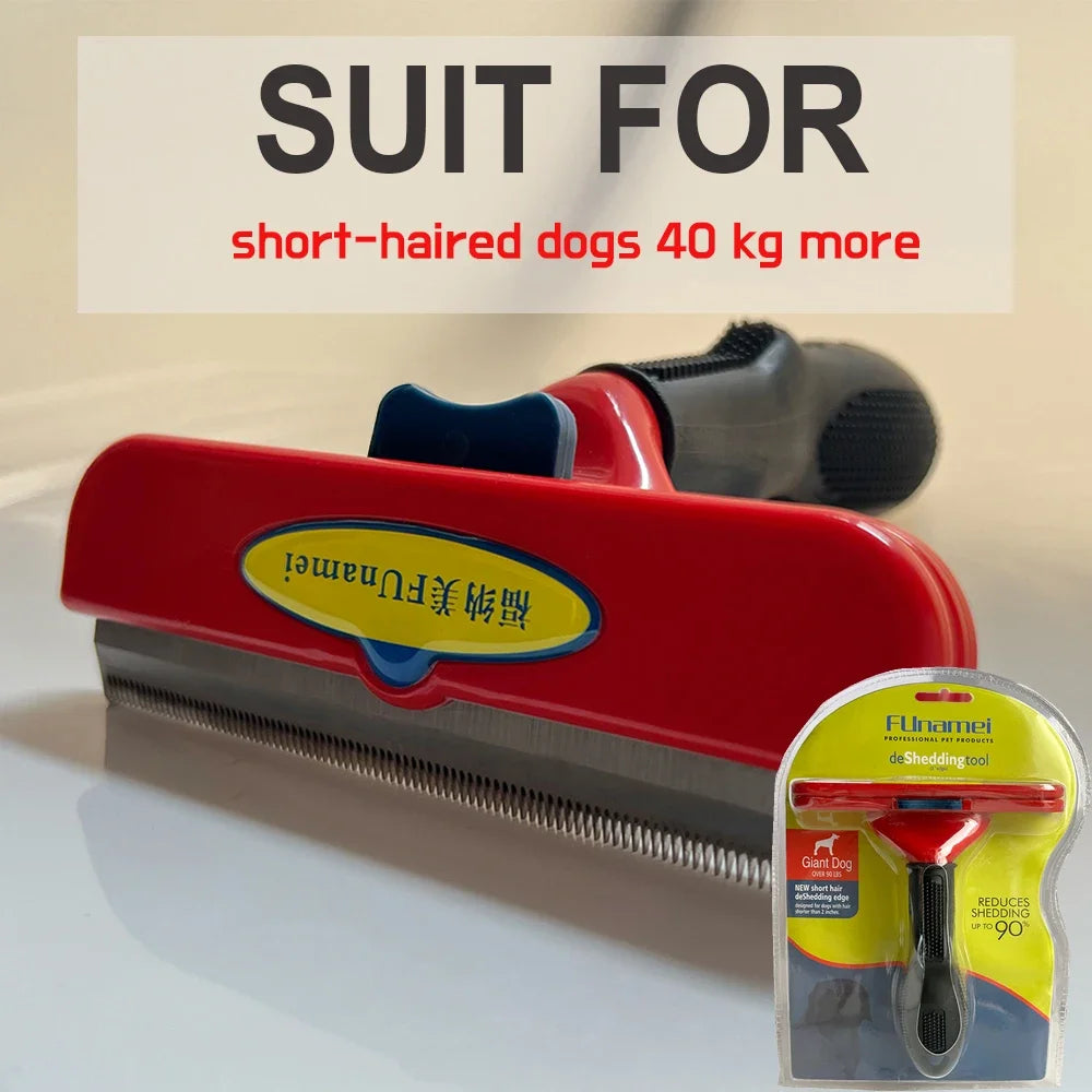 Pet Grooming Brush for Dogs and Cats Hair Removal